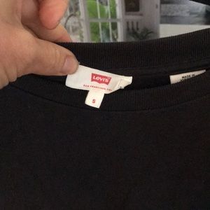 Levi’s size small black sweatshirt with fringe